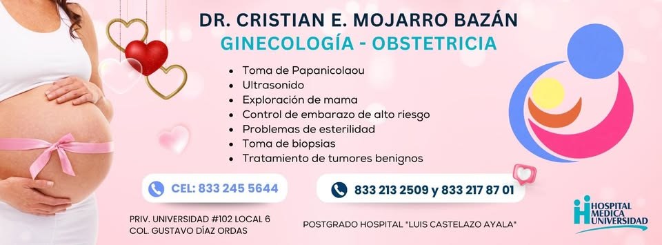 Portada del Dr. Cristian E. Mojarro Bazán